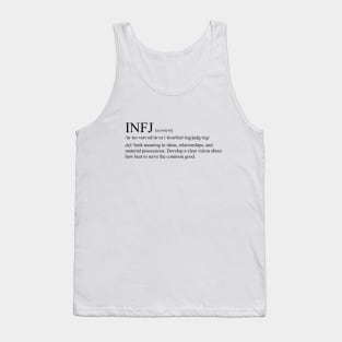 INFJ Personality (Dictionary Style) Light Tank Top